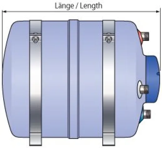 Nautic Boiler B3 80l 1200W 230V