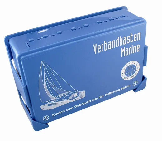 NAUTIC-SAFETY Erste-Hilfe-Kasten gefüllt m.Halter