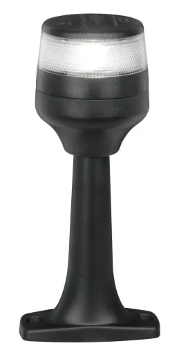 NaviLED weiß 360° Stab 6" schwarz