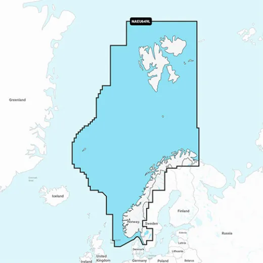 Navionics MSD/NAV+ Groß EU649L Norwegen