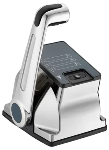 NHK MEC Control Head - Single LH (Chrome), No PTT, SST Lever, KEXG (NM2013-00)