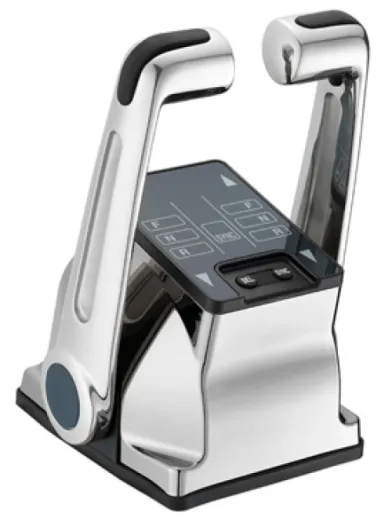 Nhk Mec Ke-4+ Einhebel-Fernbedienung Twin Für Innenborder (Sst), Chrom (Nm1053-00)