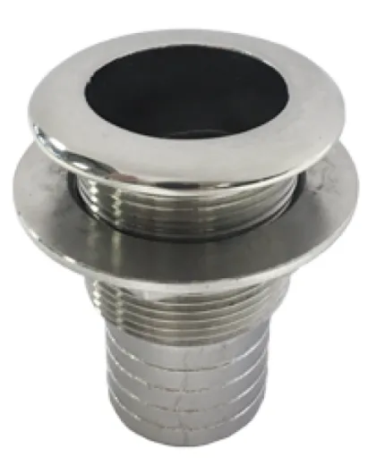 Niro 316 Borddurchlass Mit Schlauchanschluß Ø19mm (3/4)