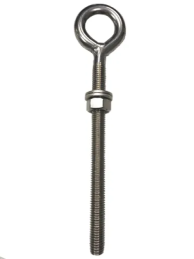 Niro Augbolzen Mit Festem Ring M-8, L=100mm