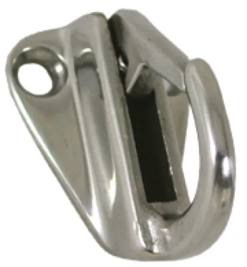 Niro Fenderhaken, A=42mm, B=29mm, C=33mm (Pro Paar) (Max. Tau Ø15mm)