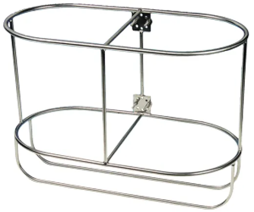 Niro Fenderkorb, Gerades Modell Für 2 Fender, A=640mm, B=465mm (Comet 6)