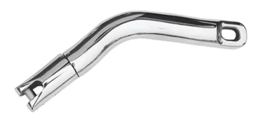 Niro Gebogener Ankerwirbel Modell 'Force', Kette Ø6-8mm (Bruchlast 3000kg)