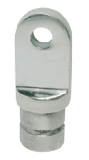 Niro In-Rohr-Endstück Für 1 Rohr (25,4mm), A=215mm, B=30mm, C=8mm