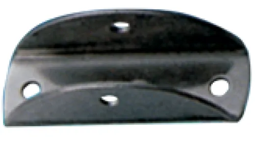 Niro Klappverdeckfuß, Für Rohr Ø22,25mm, L=45mm