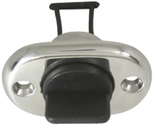 Niro Lenzstecker mit Stecker aus Kunststoff