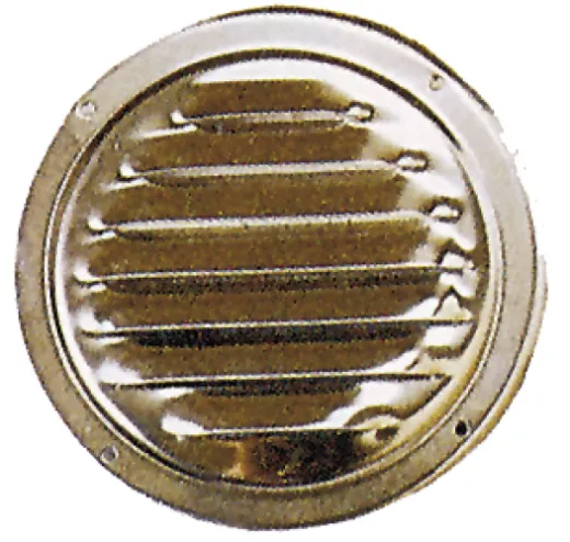 Niro Lüftungblech Louvre, Ø102mm