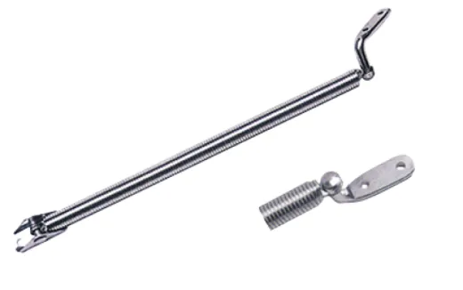 Niro Lukenhalter Mit Feder, Ø14,4mm, L=270mm