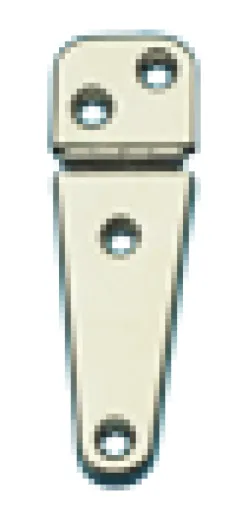 Niro Scharnier, 103x32mm, Ø5mm