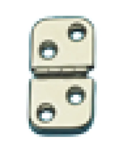 Niro Scharnier, 60x32mm, Ø5mm