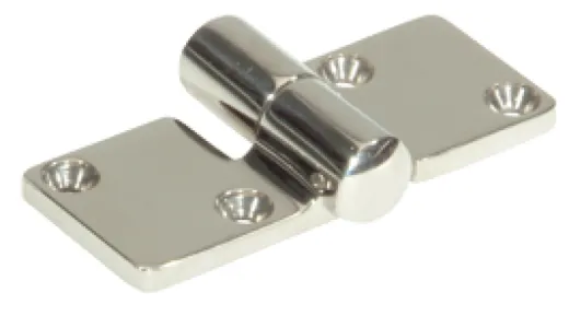 Niro Scharnier Abnehmbar, 92x37mm, Ø5mm Links