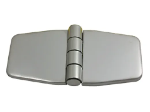 Niro Scharnier Mit Abdeckung, 76,2x37x2mm