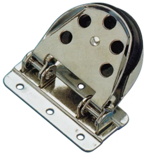 Niro Umlenkrolle Für Tau 12mm, Scheibe Ø55mm, Bruchlast 1400kg