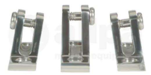 Niro Verdeckbeschlag, Schräges Modell, Fuß 22x51mm