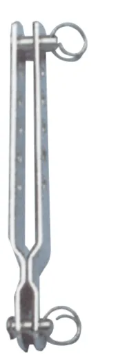 Niro Wantenspanner, L= 120mm, Bohrung Ø6mm