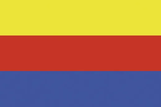 Noord Holland Flagge 20x30cm