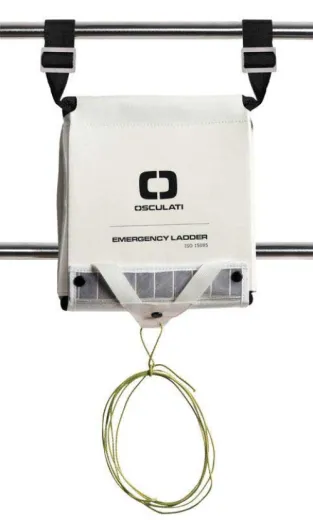 Notleiter (11, weiß, 250 mm, 3300 mm, 280 x 254 x 60 mm)