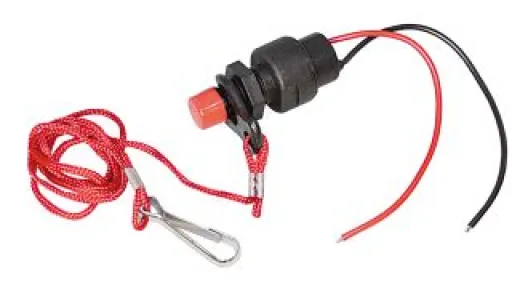 Notstopschalter rote Kappe