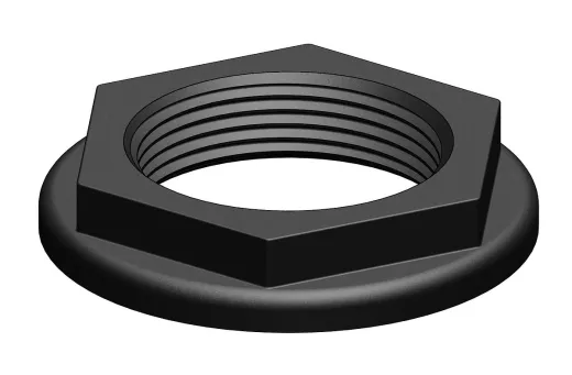 Nuss (1½” BSP, schwarz)