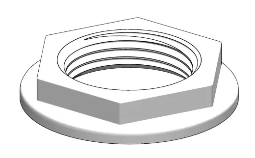 Nuss (1” BSP, weiß)