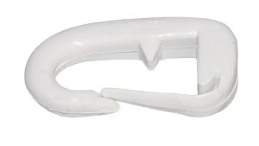 Nylon-Karabinerhaken 100er Packung
