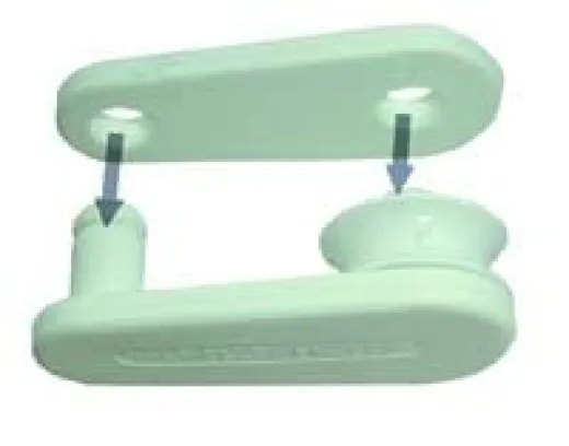 Nylon-Schäkel mit Rolle (10 Stück Packung)
