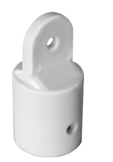 Nylon Scharnierendstück, Rohrseite