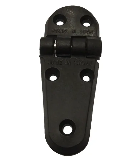 Nylonscharnier, 105x40mm, Schwarz