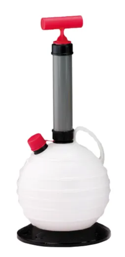 Öl- & Flüssigkeitabsaugpumpe 2l Mit Schlauch & Behälter (Kugel)