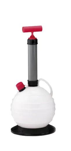 Öl- & Flüssigkeitabsaugpumpe 6l Mit Schlauch & Behälter (Kugel)