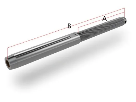 OS Gewindeterminal Rechtsgew 4mm