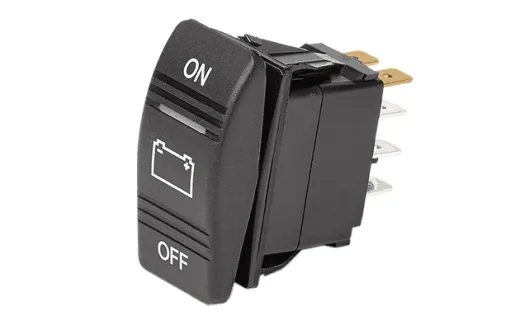 Panel Switch Momentary SPDT + LED