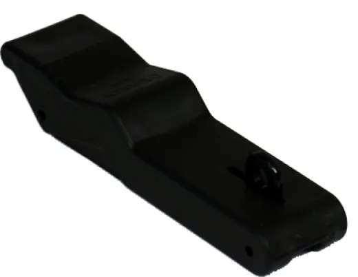 Peak Elastic Antivibrating Latch W/O Padlock Holder 150x36 Black