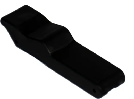 Peak Elastic Antivibrating Latch With Padlock Holder 96x29 Black