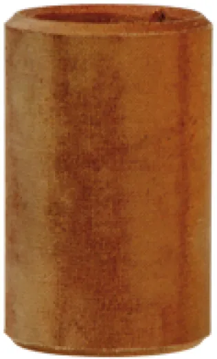 Phenol (Tufnol) Zwischenlagerbuchse, Für Welle Ø40mm & Stevenrohr Ø55x45mm, L=80mm