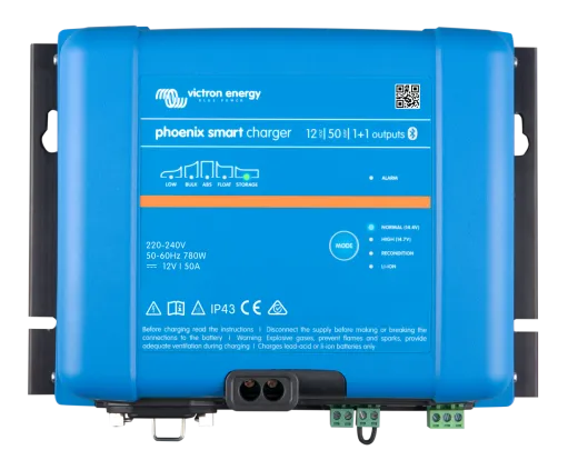 Phoenix Smart IP43 Charger (24V, 16A, 3, 180 x 249 x 100, 3.5)