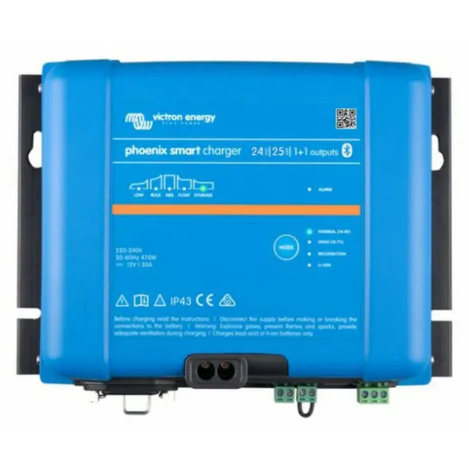 Phoenix Smart IP43 Charger - 25A 24V mit 2 Ausgängen