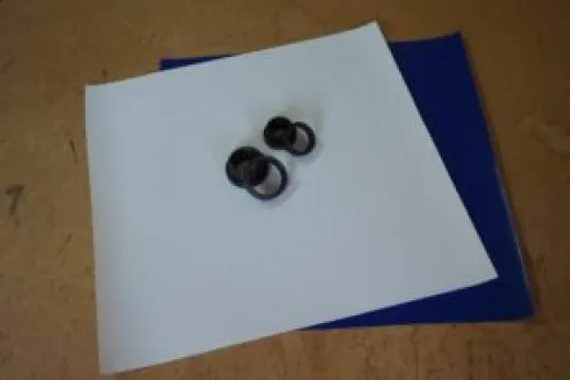 Planenabdeckung mit Kunststoff Ringen