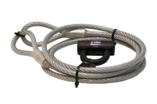 Allpa Plastifiziertes Anti-Diebstahl-Kabel Mit Schloß - L=5m