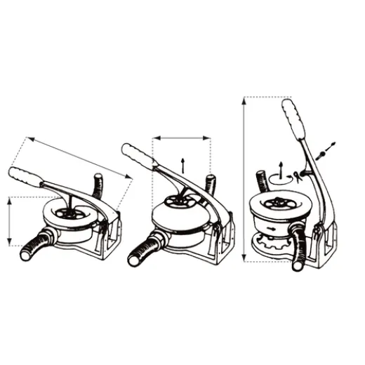 PLASTIMO 1 MEMBRANBILGENPUMPE