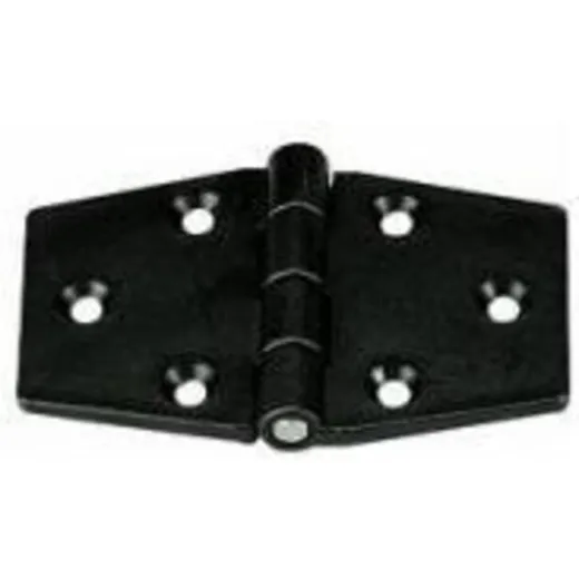PLASTIMO 2 NYLONSCHARNIERE 70X40 SCHWARZ