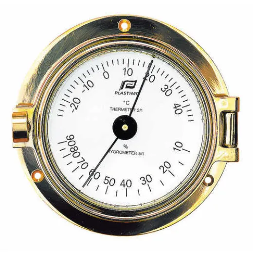 PLASTIMO 3 ZOLL THERMO UND HYGROMETER
