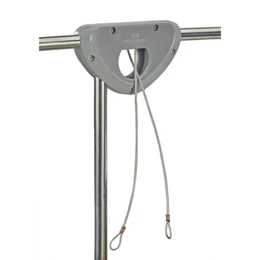 PLASTIMO ABMOTORHALTERUNG MIT DRAHTSEIL GRAU