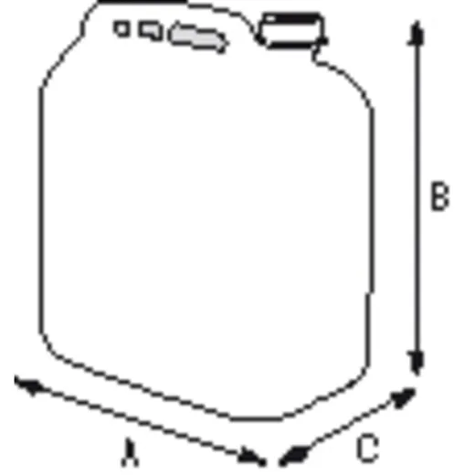 PLASTIMO Benzinkanister 10L mit Tülle