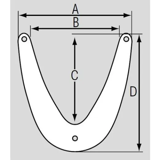 PLASTIMO Bugfender 48 x 505 cm blau
