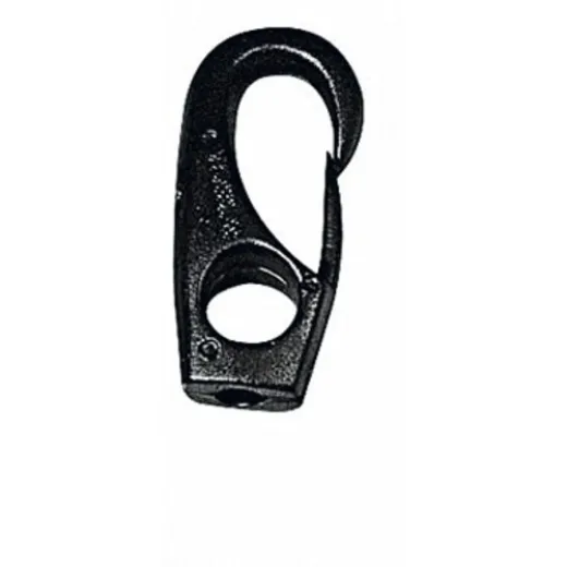 PLASTIMO KARABINERHAKEN POLYAMID WEISSOESE D6MM
